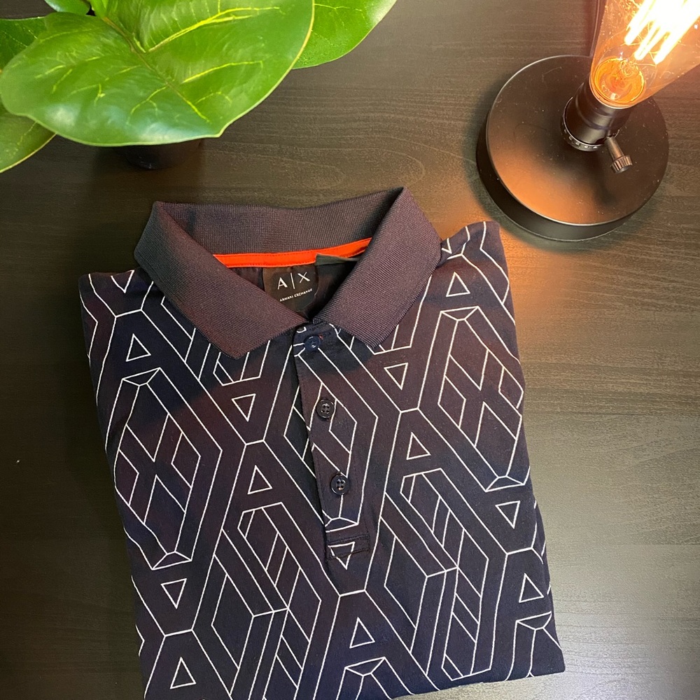 Armani Short Sleeve Polo Shirt 👕